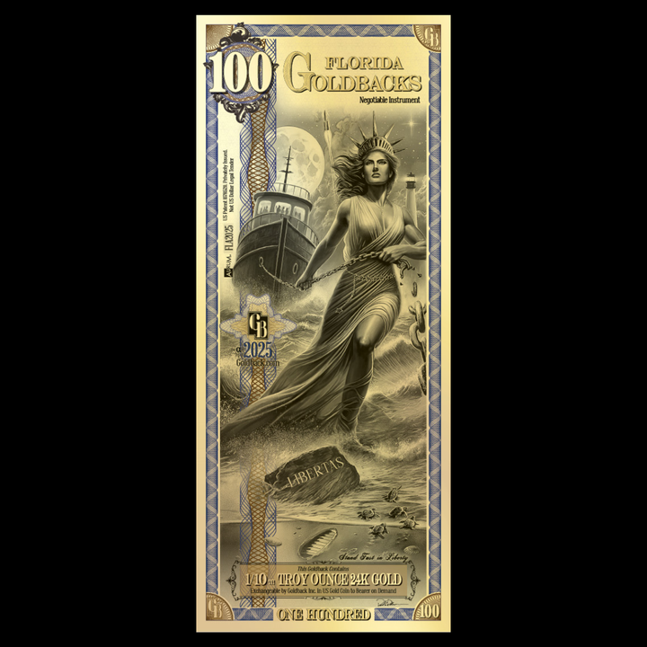 100 Goldback Note