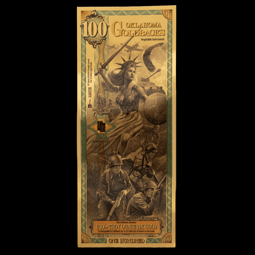 100 Goldback Note