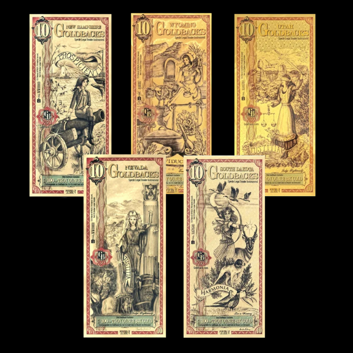 10 Goldback Note