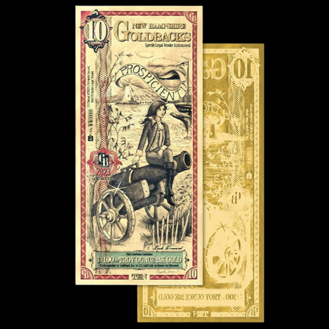 10 Goldback Note