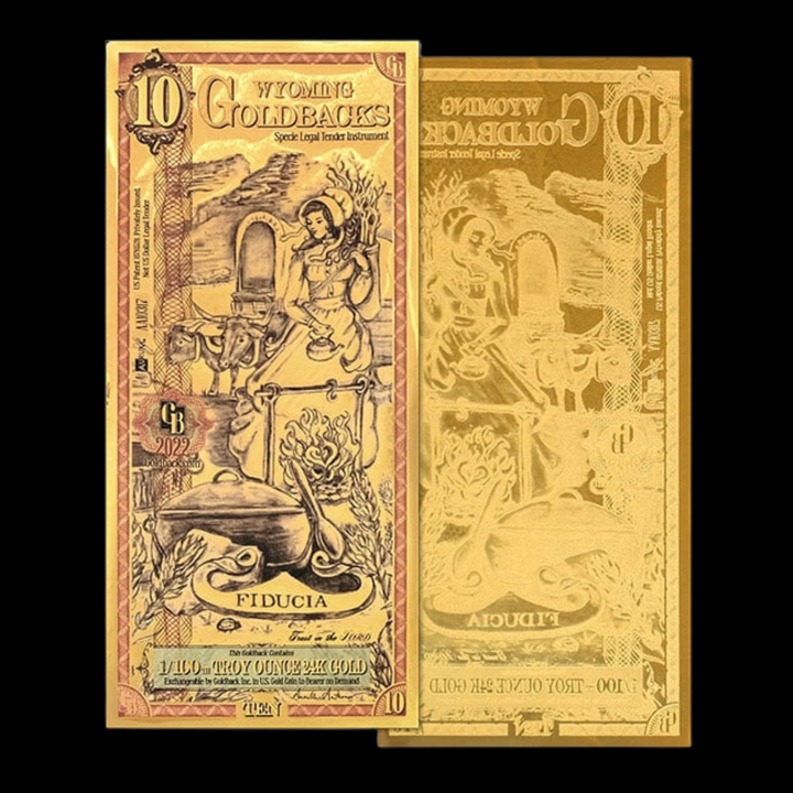 10 Goldback Note
