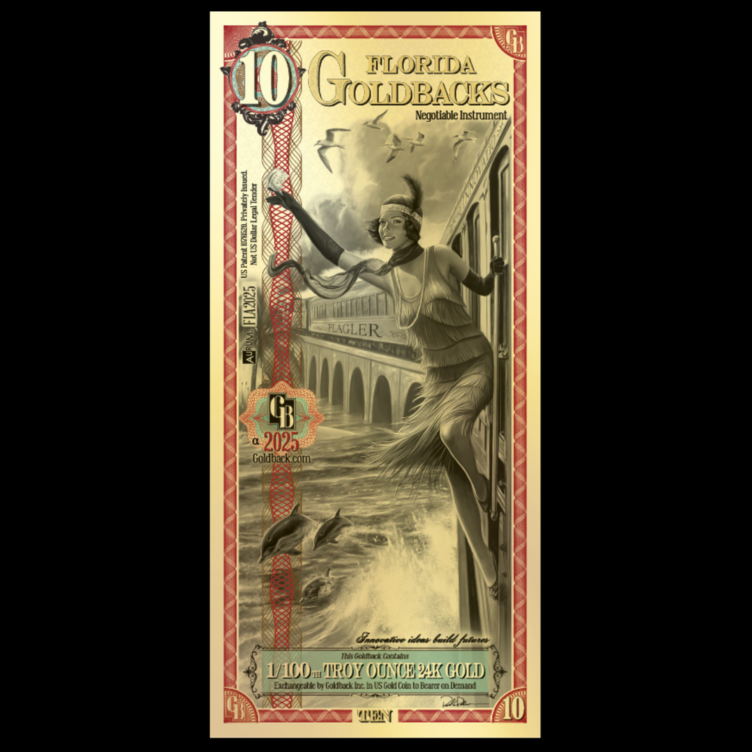 10 Goldback Note