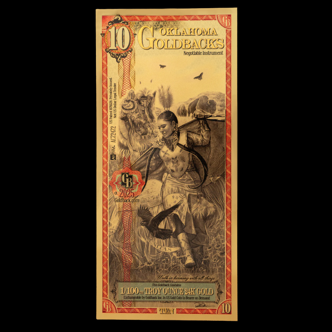 10 Goldback Note