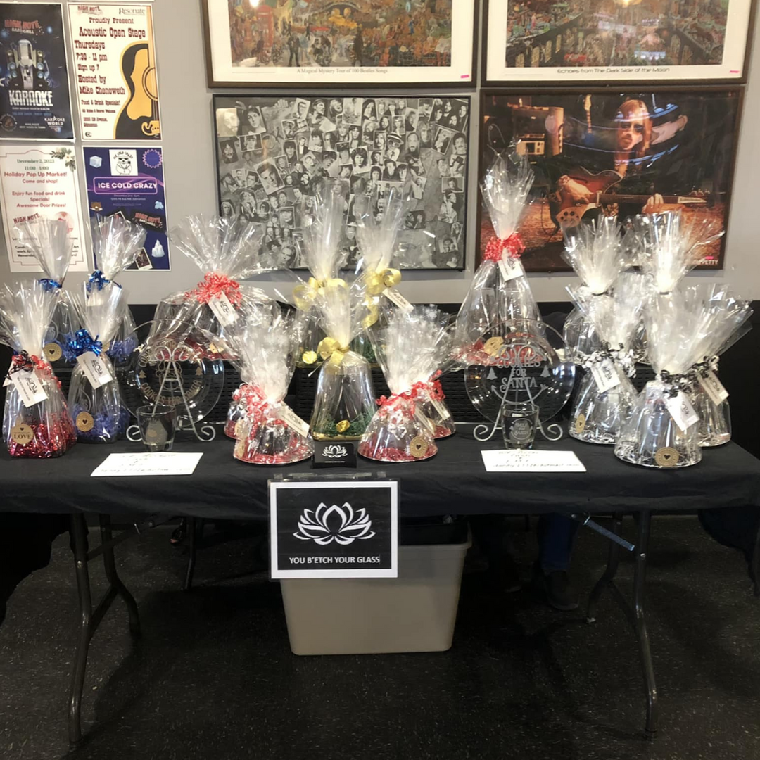 Handmade Glass Etching