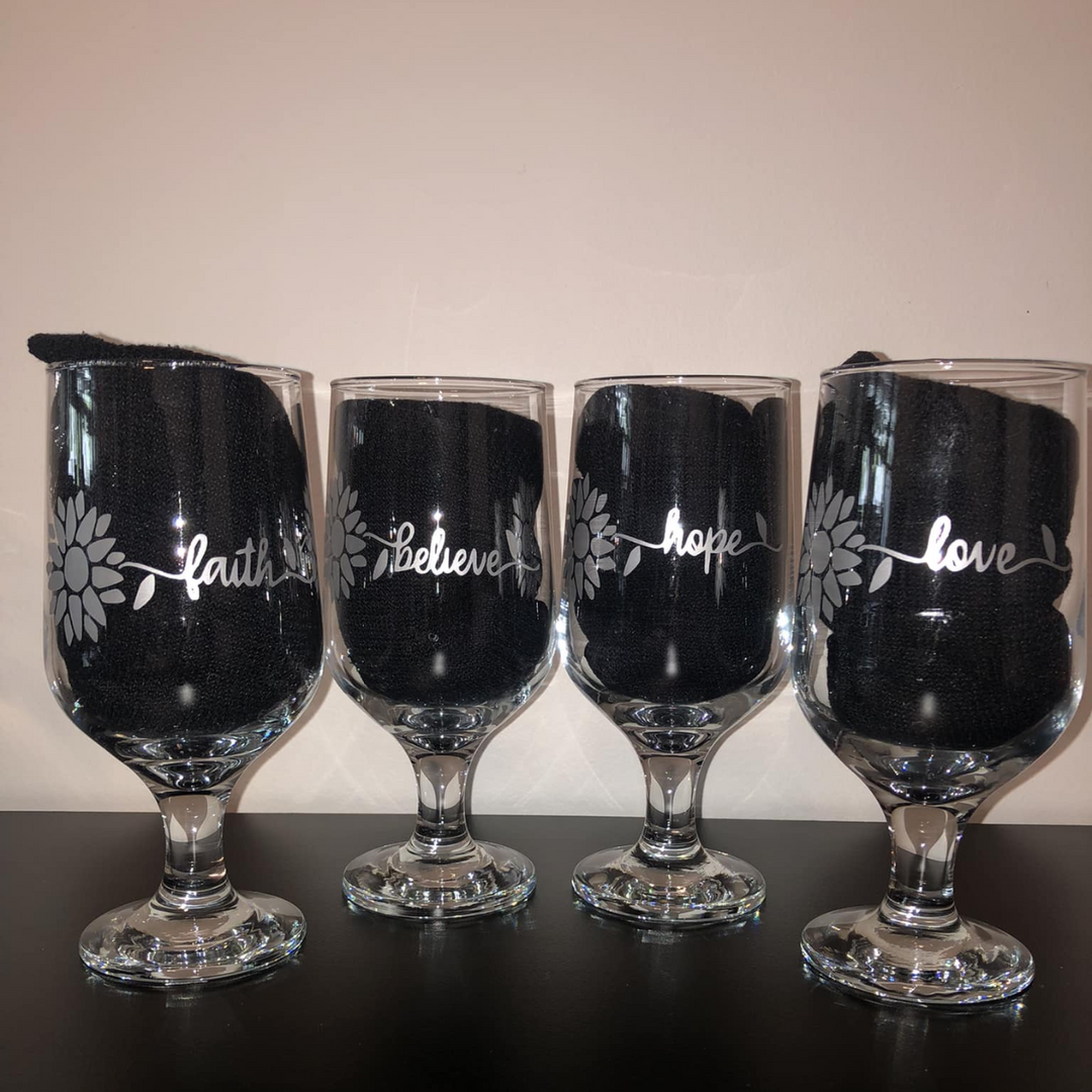 Handmade Glass Etching