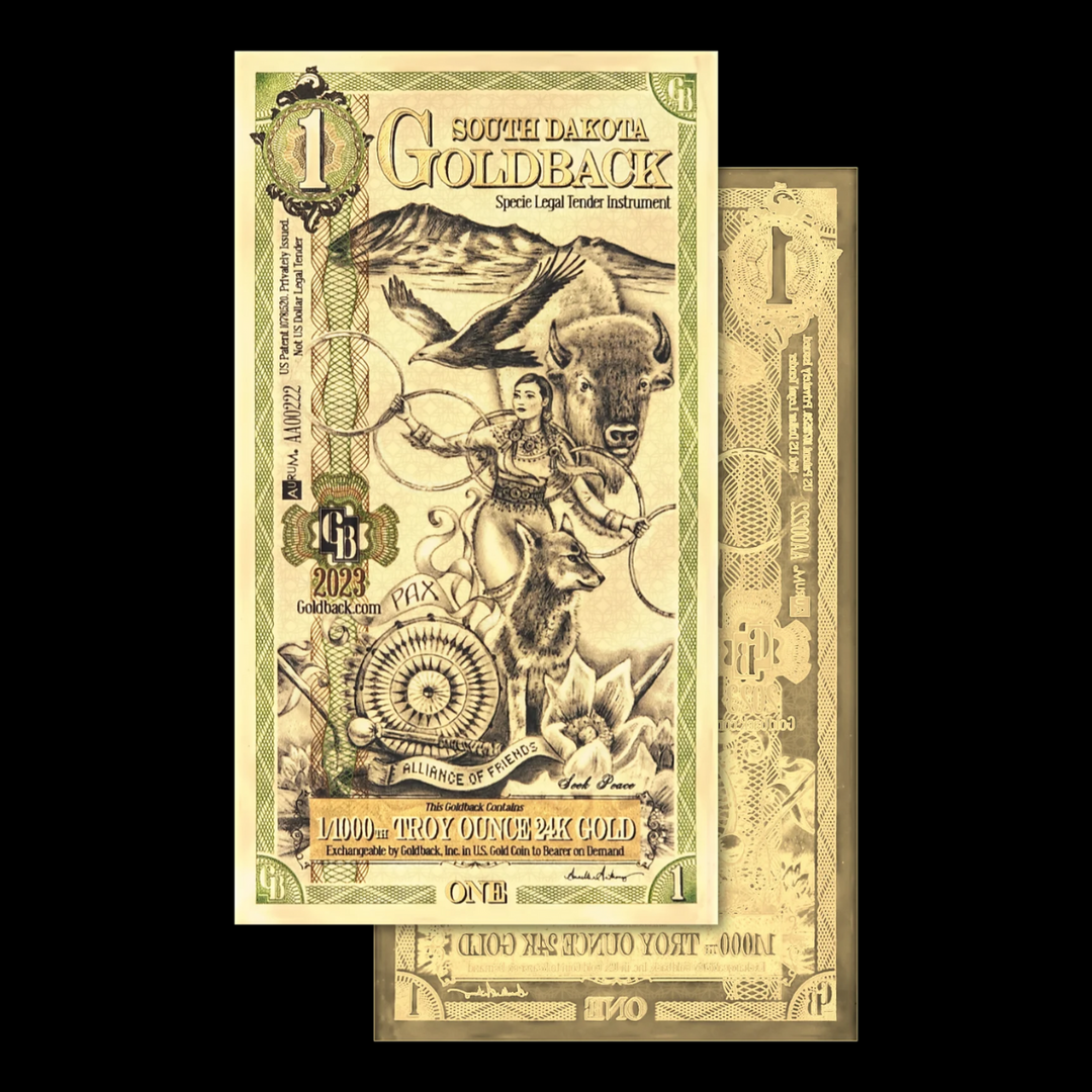 1 Goldback Note
