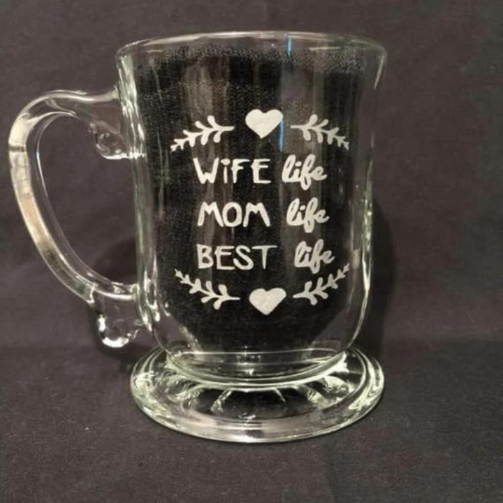 Handmade Glass Etching