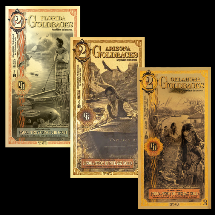 2 Goldback Note