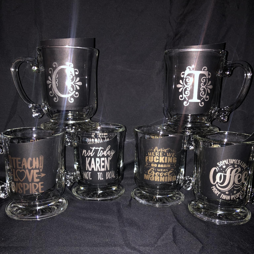 Handmade Glass Etching