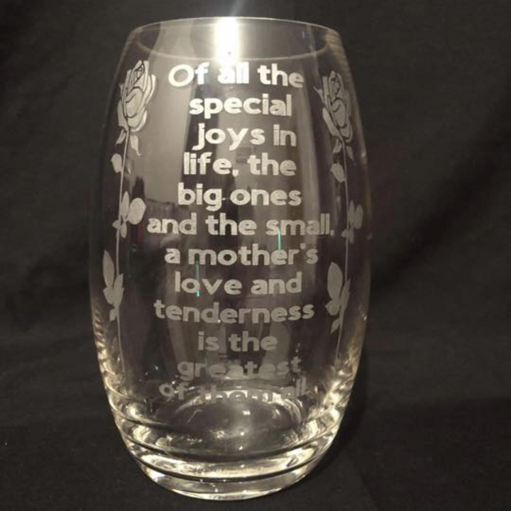 Handmade Glass Etching