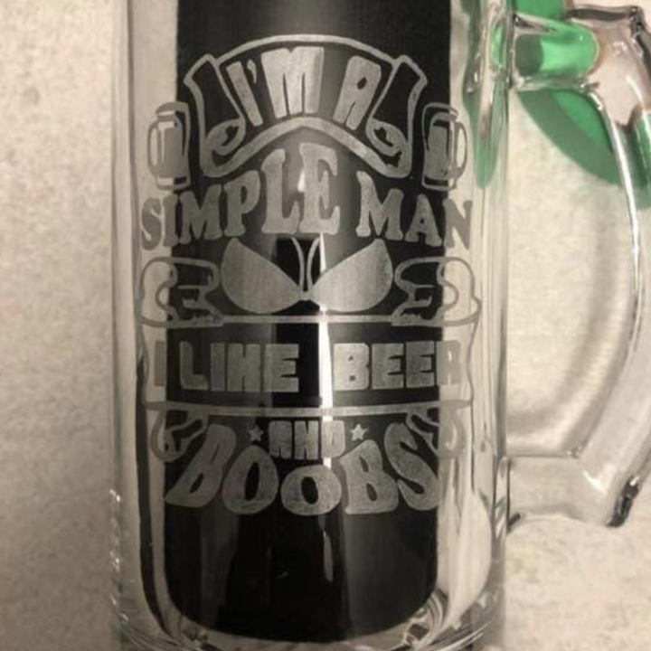 Handmade Glass Etching