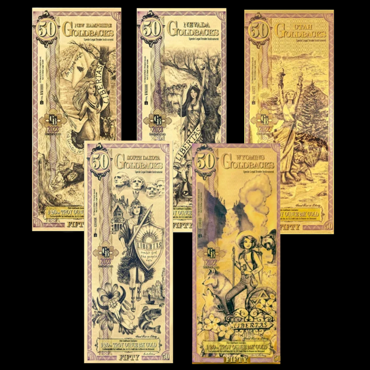 50 Goldback Note