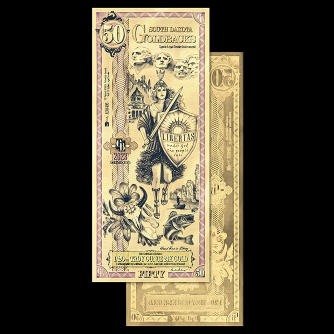 50 Goldback Note
