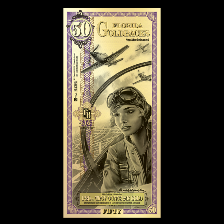 50 Goldback Note