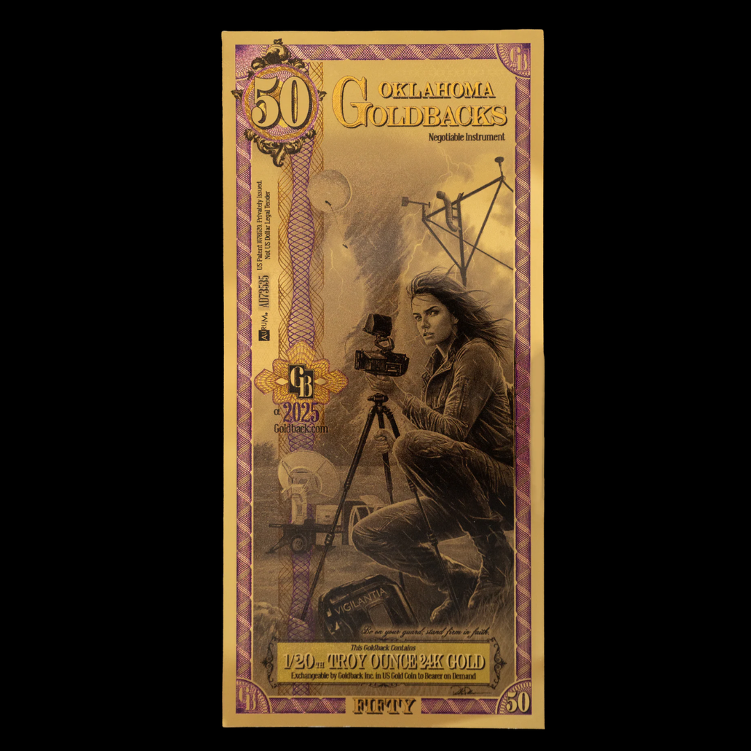 50 Goldback Note