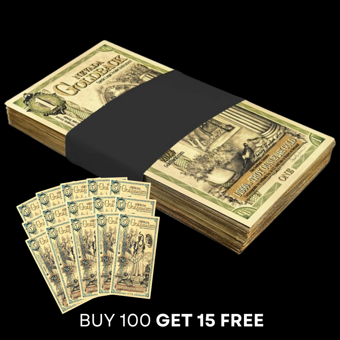 5 Nevada Goldback Note - Sophia