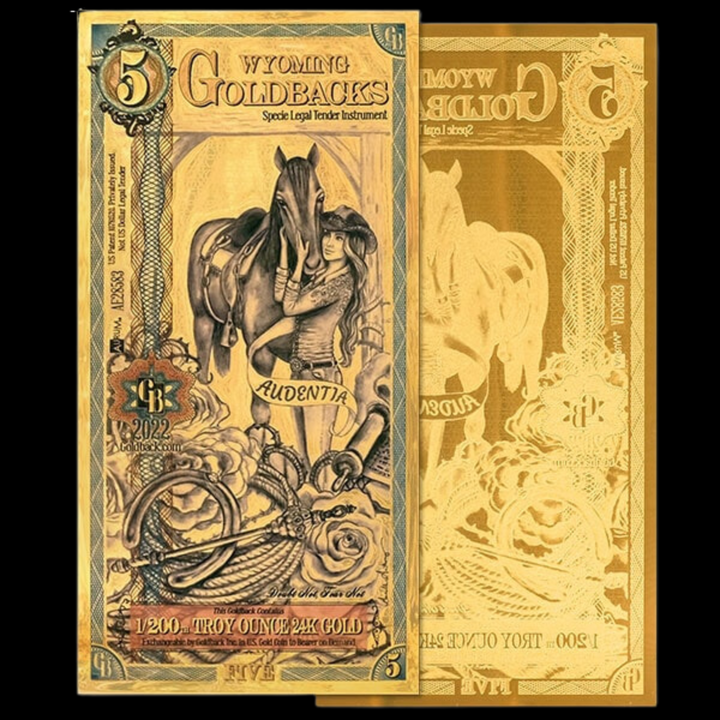 5 Goldback Note