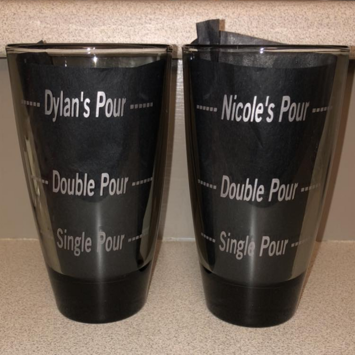 Handmade Glass Etching