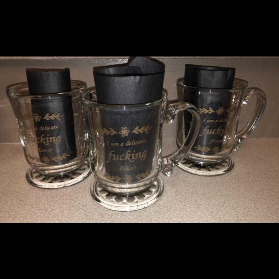 Handmade Glass Etching