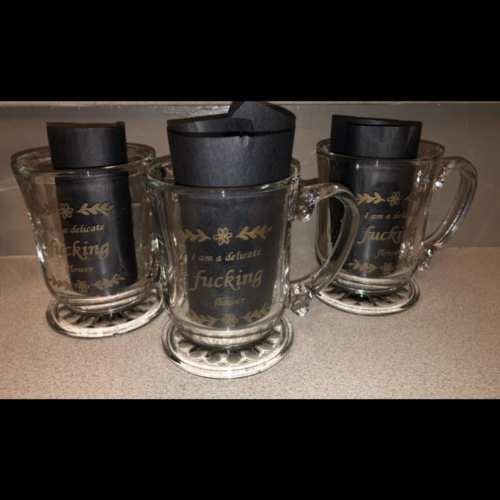 Handmade Glass Etching