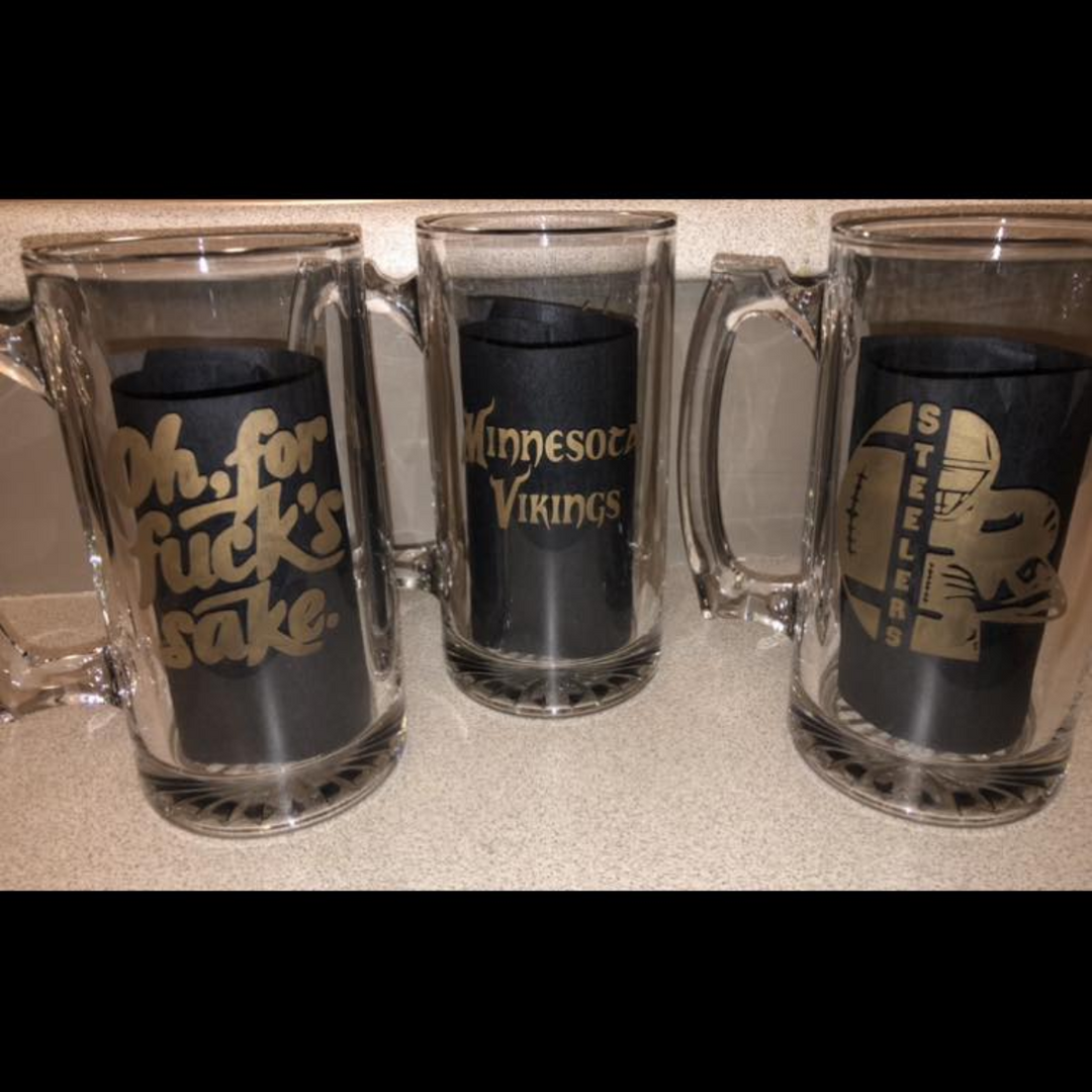 Handmade Glass Etching