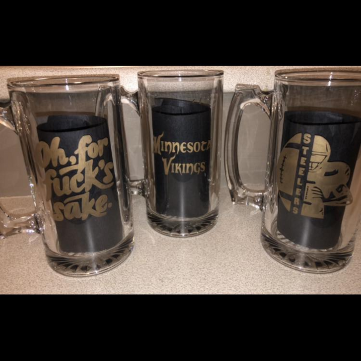 Handmade Glass Etching