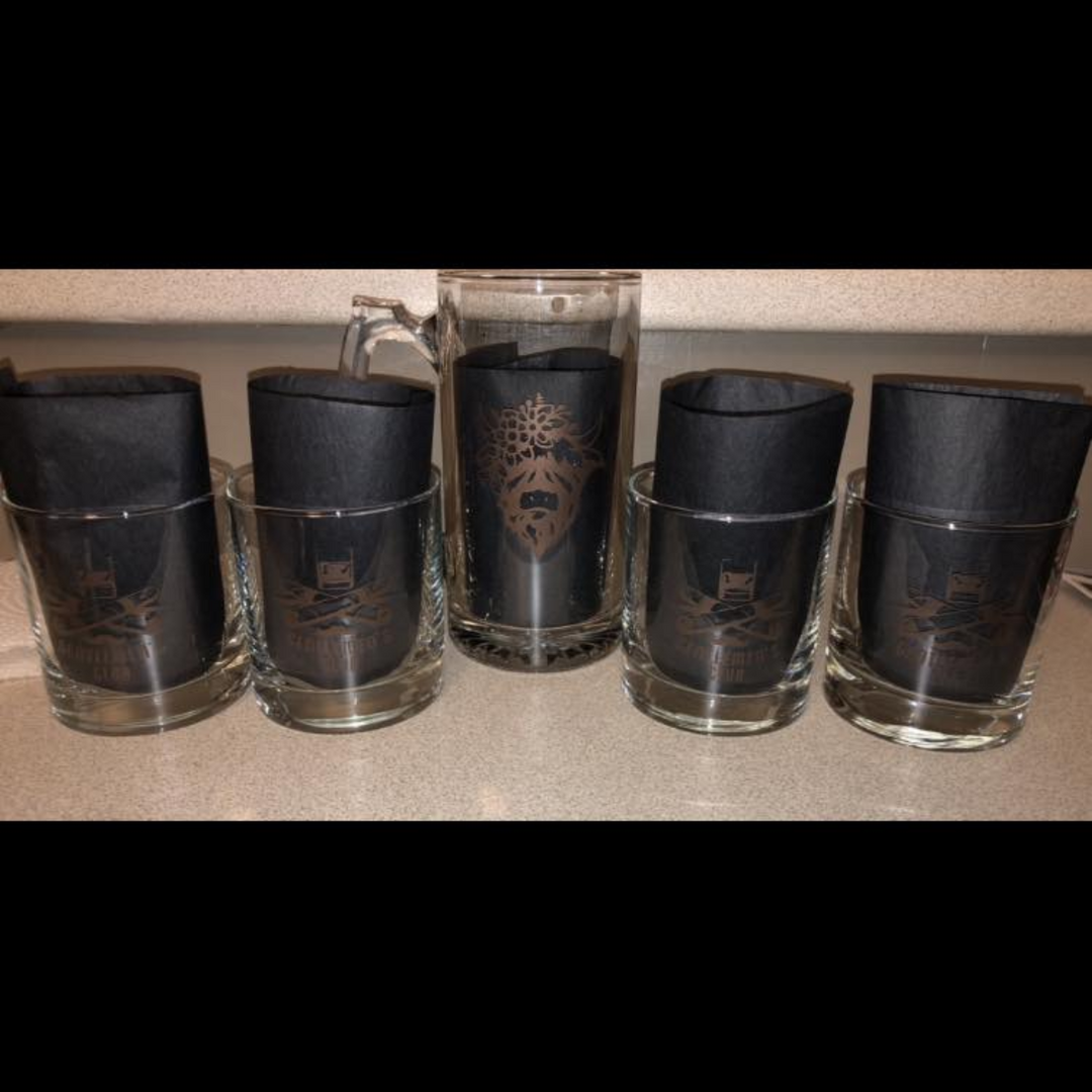 Handmade Glass Etching