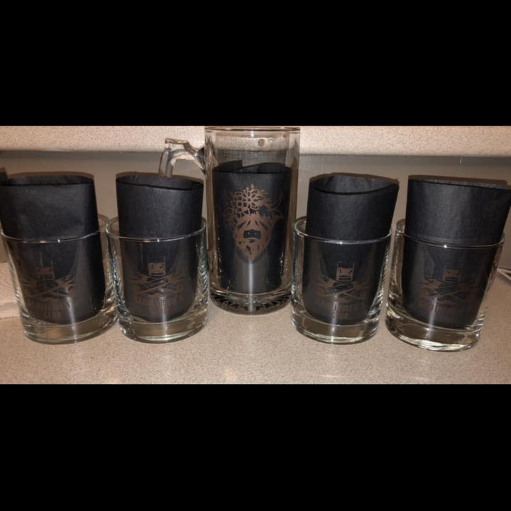 Handmade Glass Etching