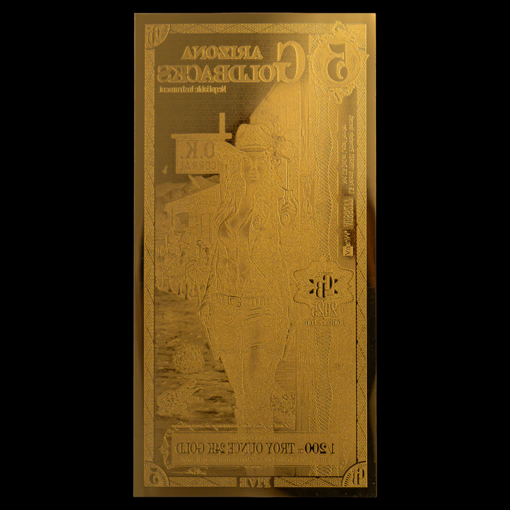 5 Arizona Goldback Note - Lex et Ordo
