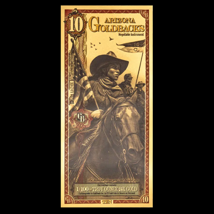 10 Goldback Note
