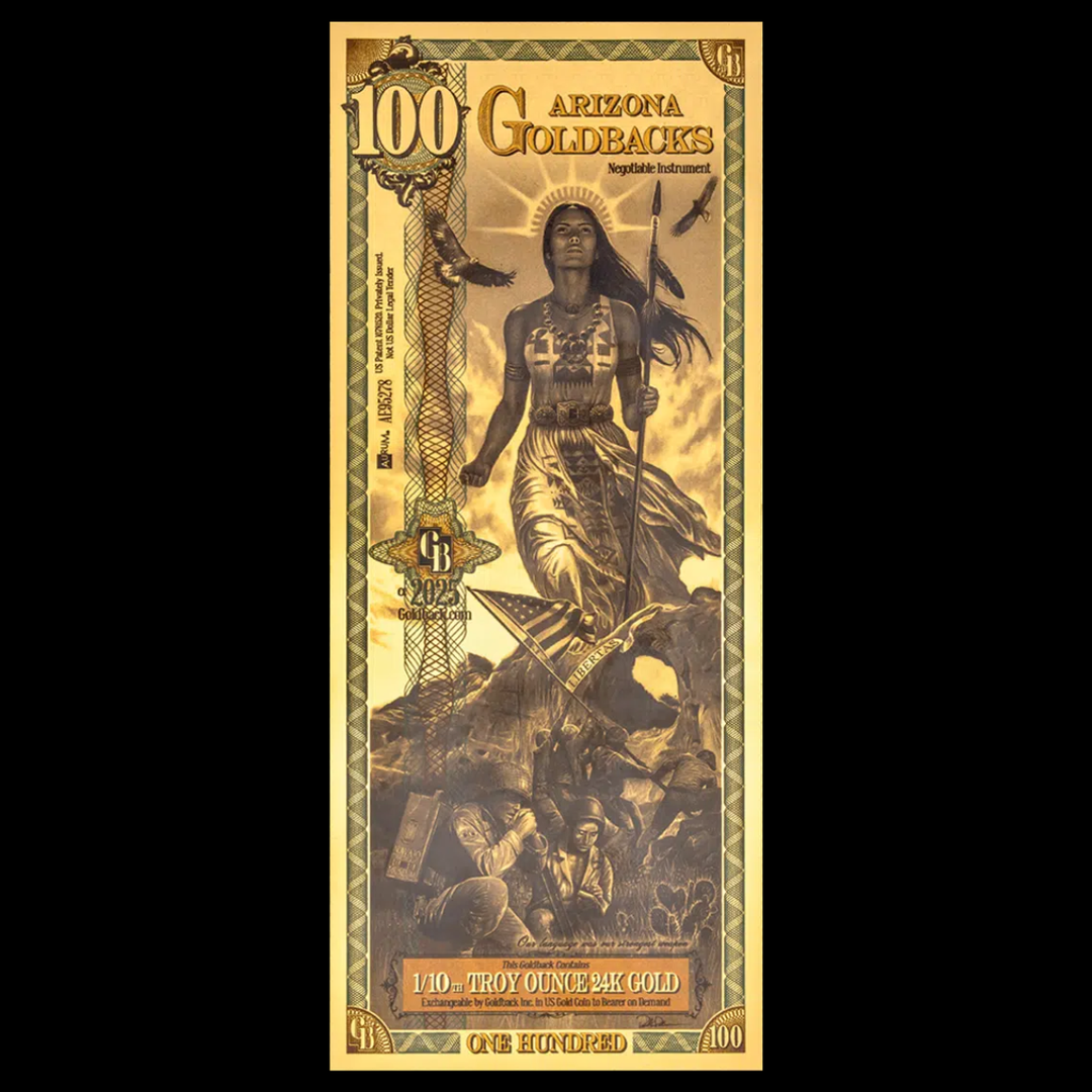100 Goldback Note