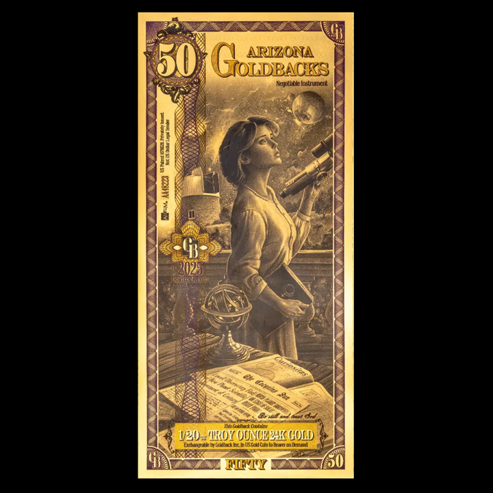50 Goldback Note