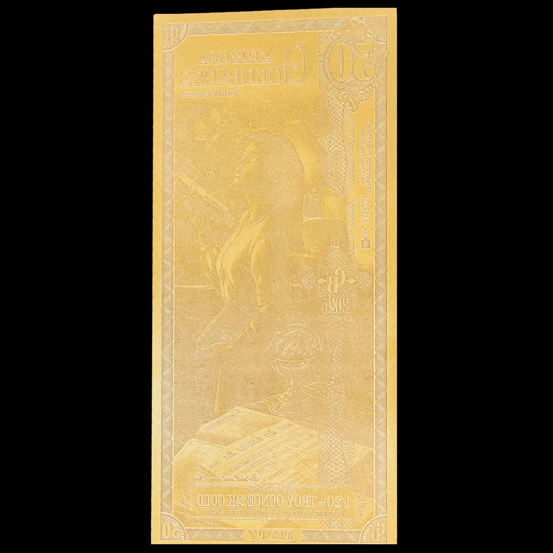 50 Arizona Goldback Note – Curiositas