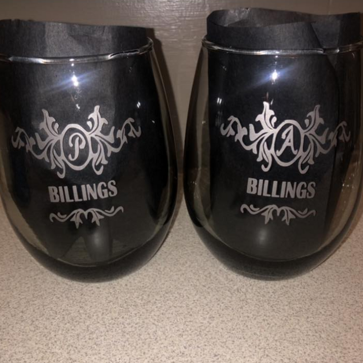 Handmade Glass Etching