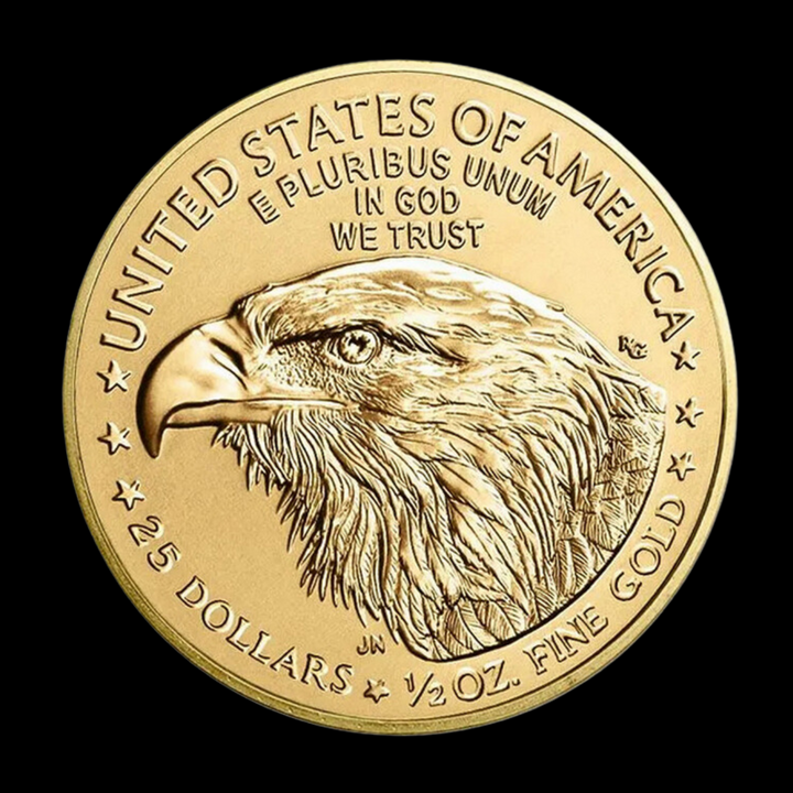 Gold American Eagle 1/2 Ounce BU Gold Coin
