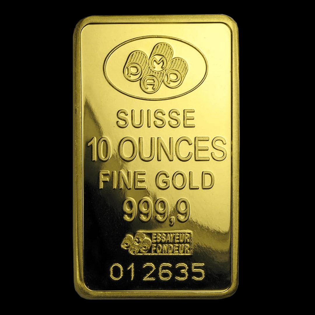 10 oz Lady Fortuna Gold Bar