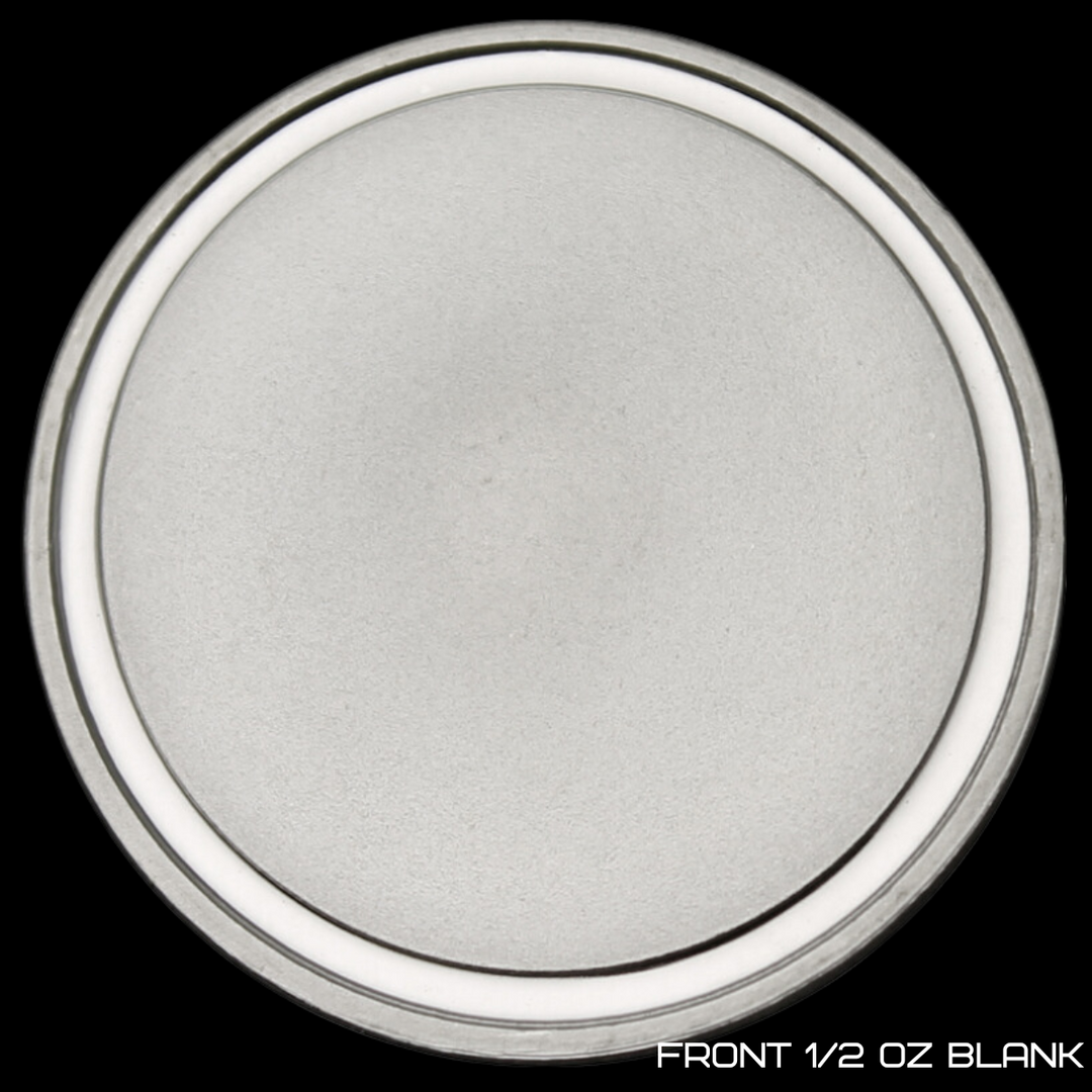 Blank 1/2 oz .999 Silver Medallion Legacy Coin