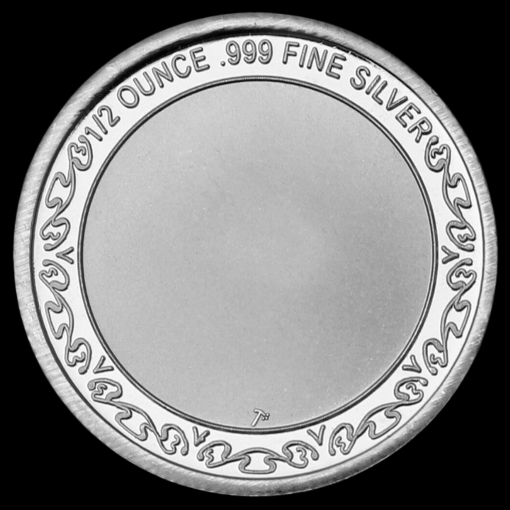Blank 1/2 oz .999 Silver Medallion Legacy Coin