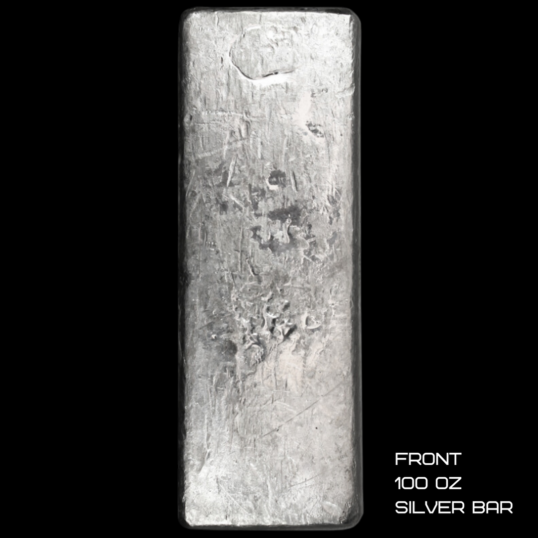 100 oz Silver Johnson Matthey Bar
