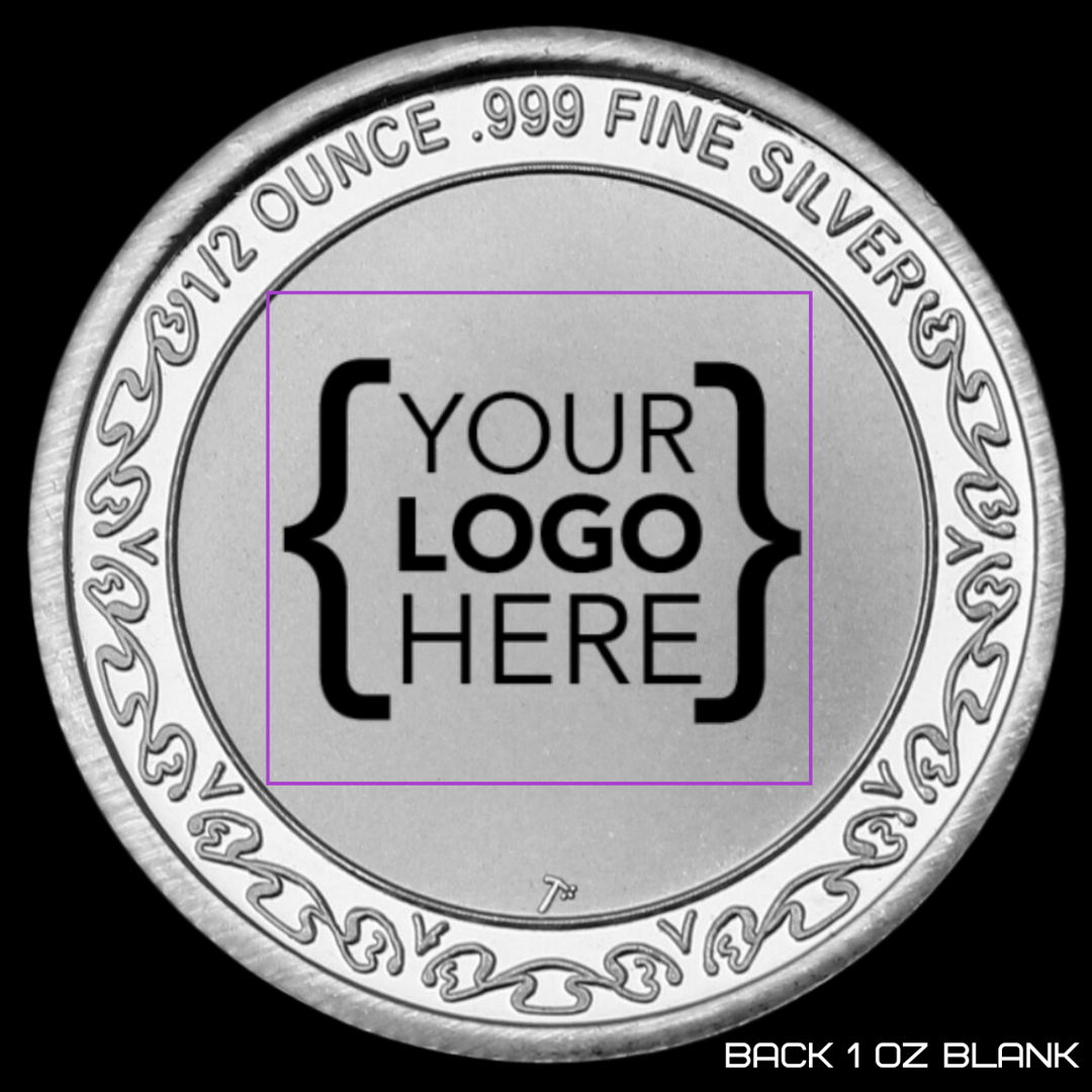 Blank 1/2 oz .999 Silver Medallion Legacy Coin