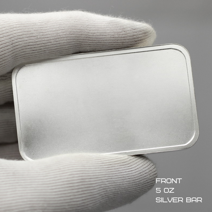 Blank 5 oz .999 Silver Legacy Bar