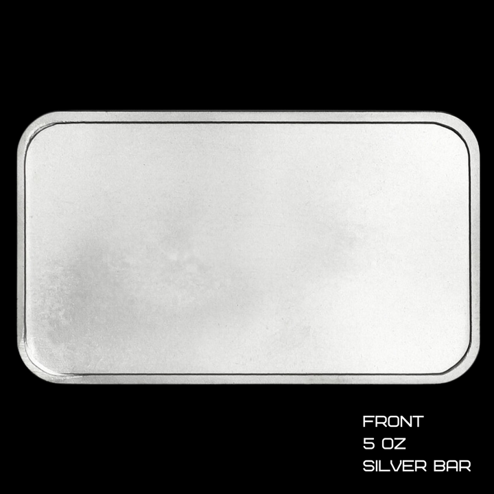 Blank 5 oz .999 Silver Legacy Bar