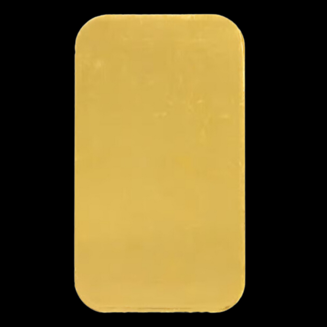 2 oz Blank Back Gold Bar | Johnson Matthey