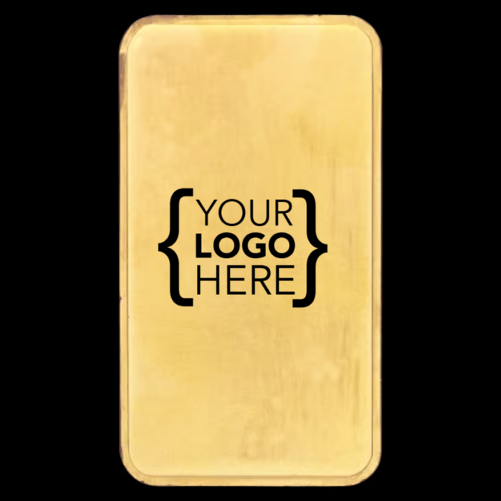 5 oz Blank Back Gold Bar | Johnson Matthey