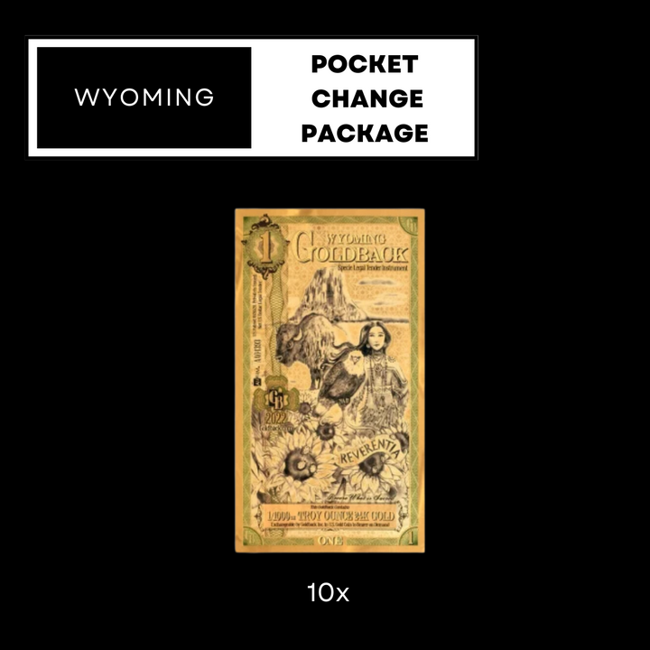 Goldback Note - Pocket Change 10 Pack