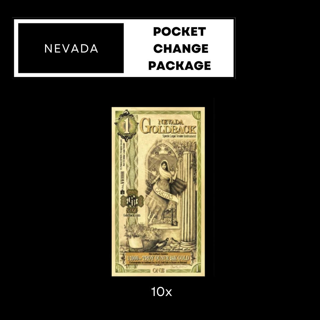 Goldback Note - Pocket Change 10 Pack