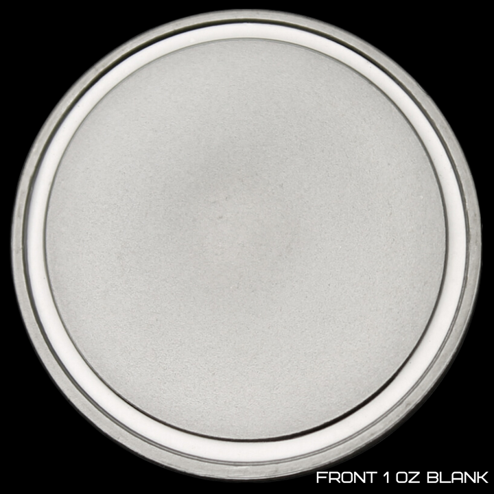 Blank 1 oz .999 Silver Medallion Legacy Coin