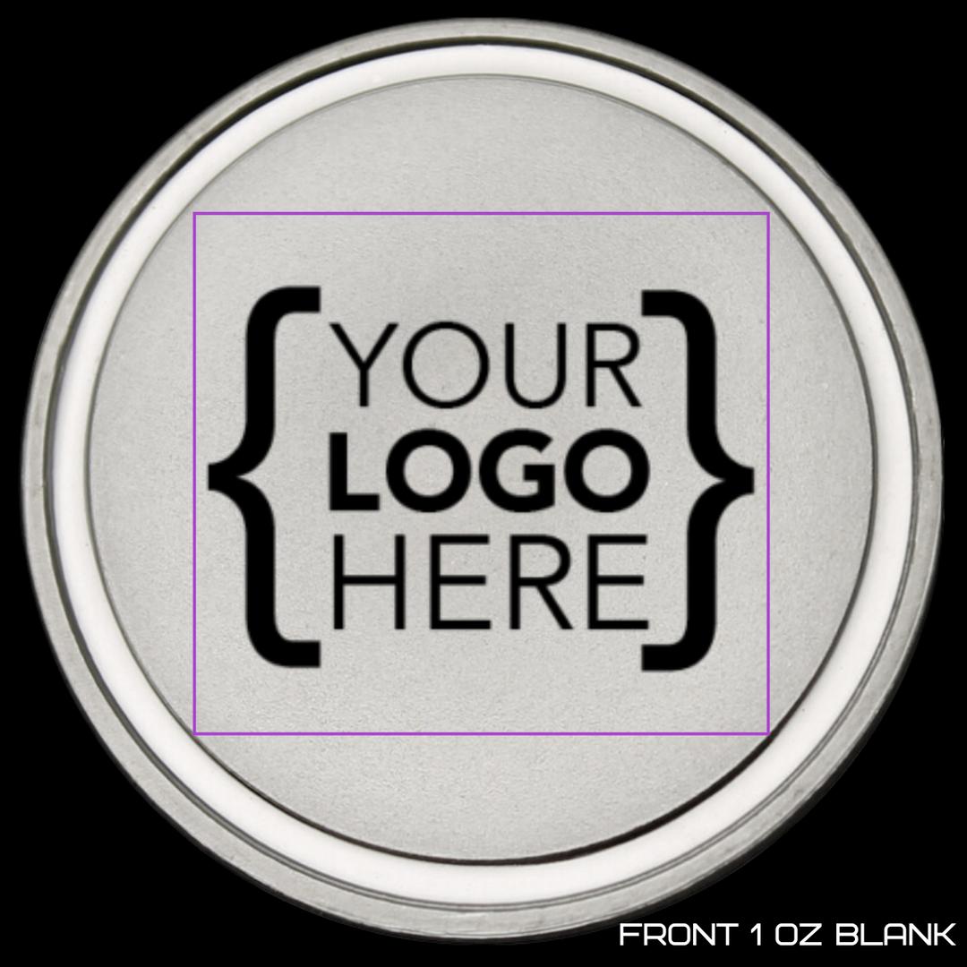 Blank 1 oz .999 Silver Medallion Legacy Coin