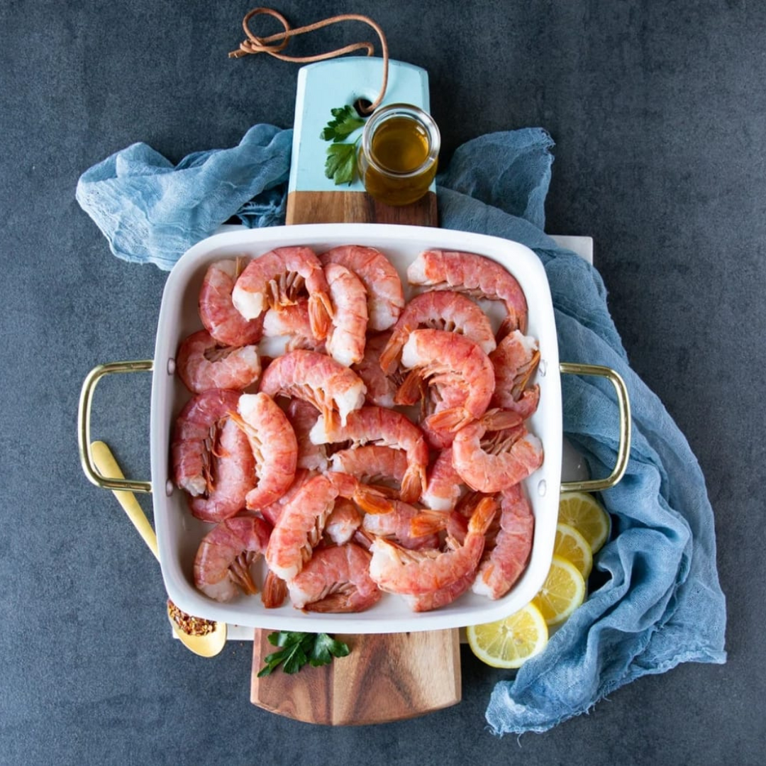 Raw Red Wild Argentina Shrimp