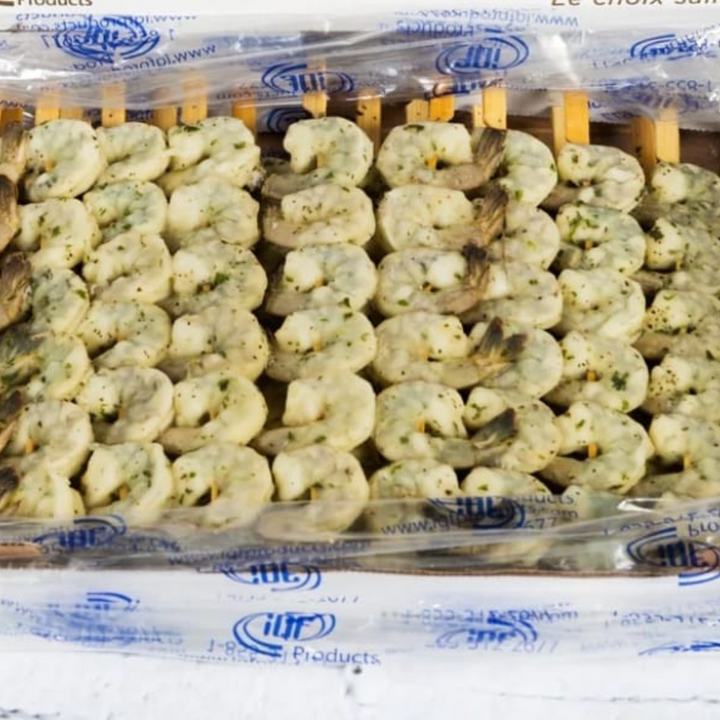 Shrimp Skewers - Herb and Garlic